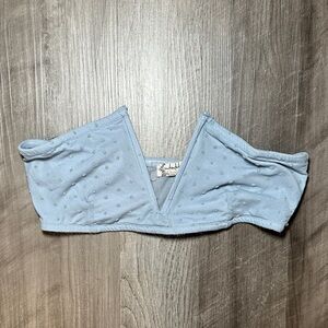 Intimately Free People Sierra Bandeau Polka Dot Bra - XS